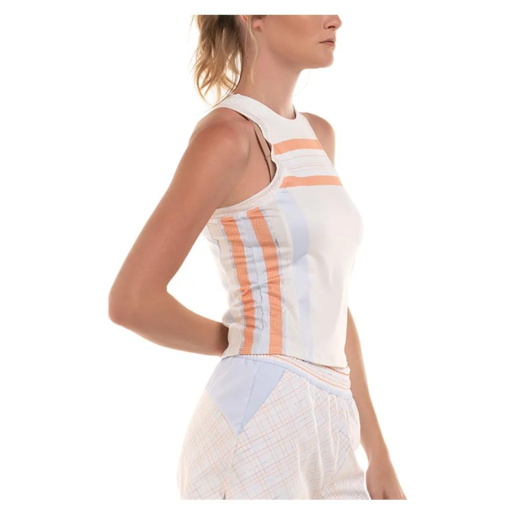 Women's Endgame Tennis Tank Star White