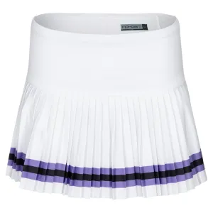 Women's Harper Tennis Skort White and Lavender