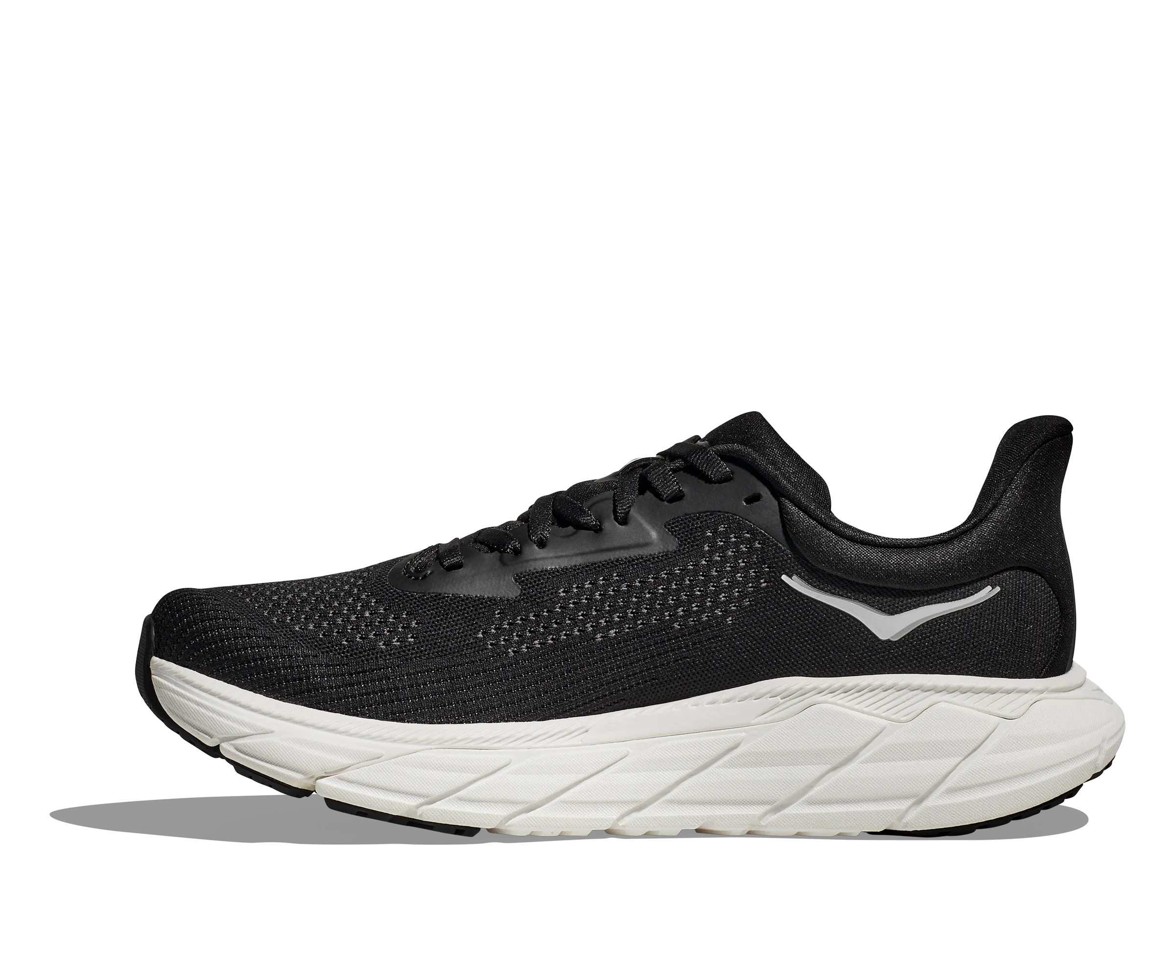 Women's Hoka Arahi 7 Wide 1147890BWHT Color:  Black/White