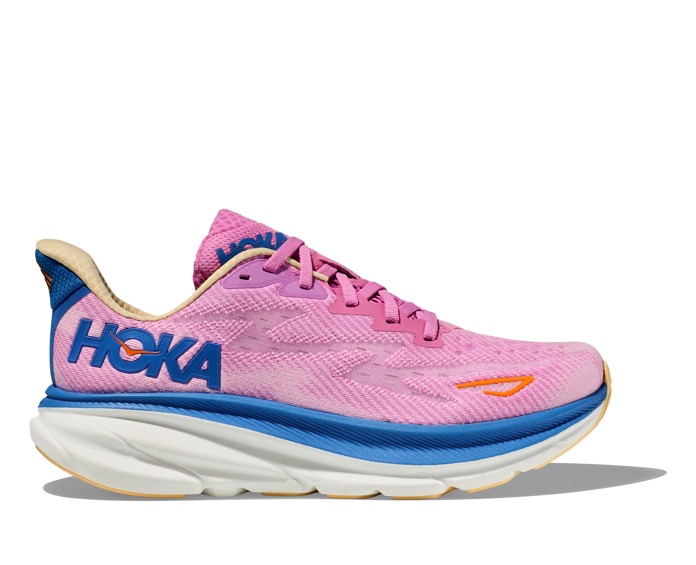 Women's Hoka Clifton 9 Color: Cyclamen/Sweet Lilac (WIDE WIDTH)