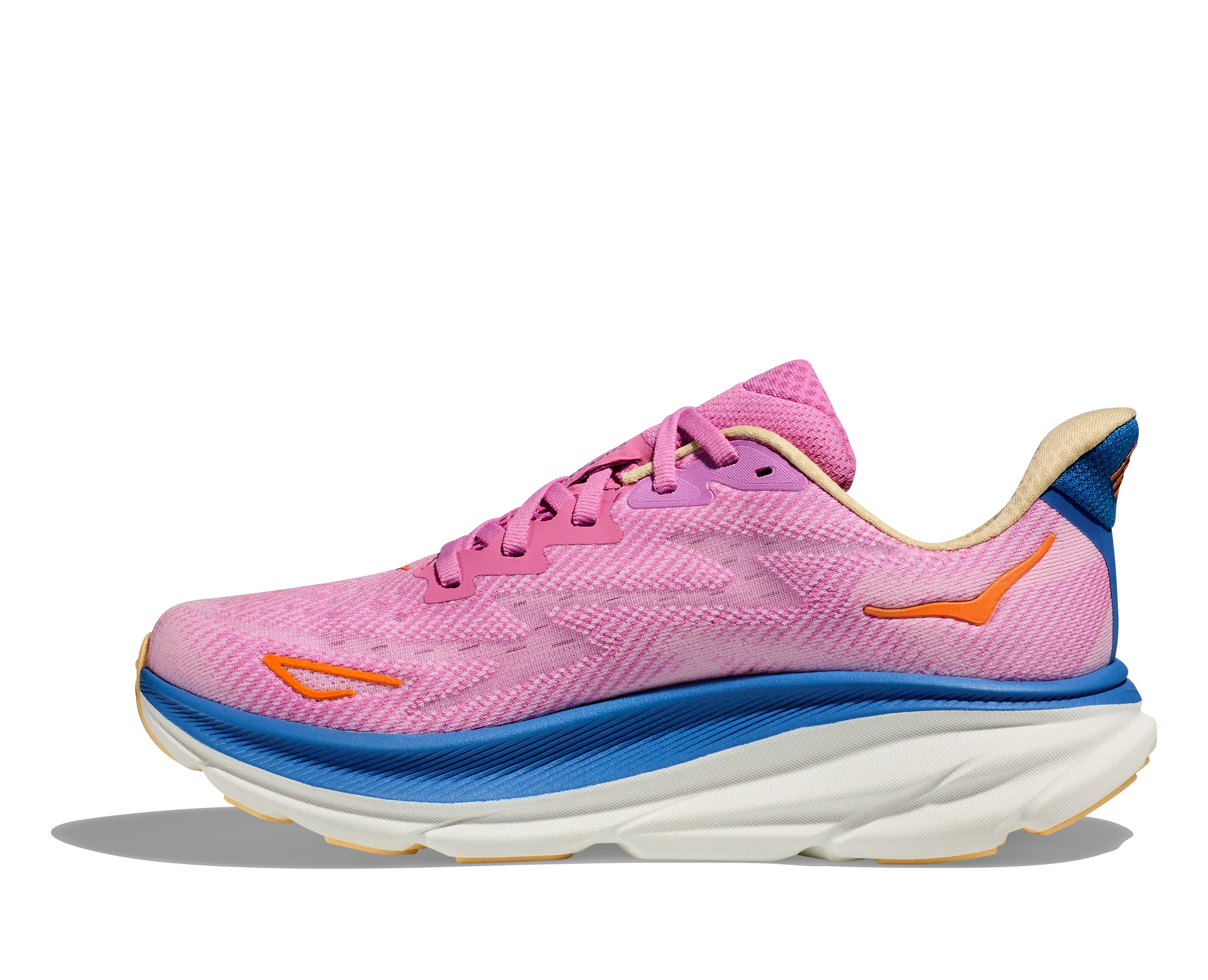 Women's Hoka Clifton 9 Color: Cyclamen/Sweet Lilac (WIDE WIDTH)