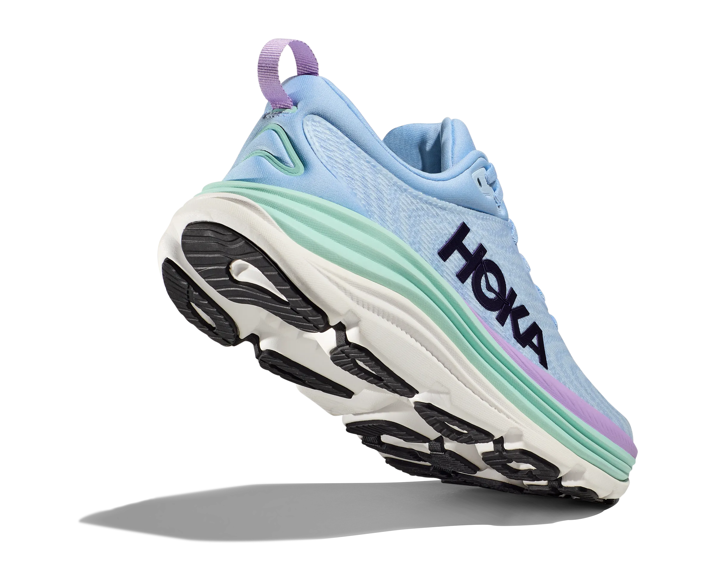 Women's Hoka Gaviota 5 Color: Airy Blue / Sunlit Ocean (WIDE WIDTH)