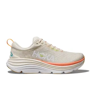 Women's Hoka Gaviota 5 Color: Vanilla / Eggnog (WIDE WIDTH)