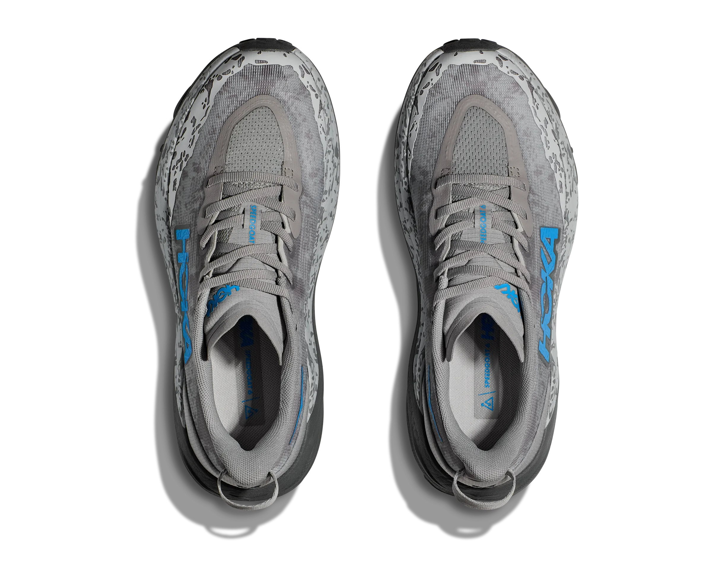 Women's Hoka Speedgoat 6 Color: Stellar Grey/ Asteroid