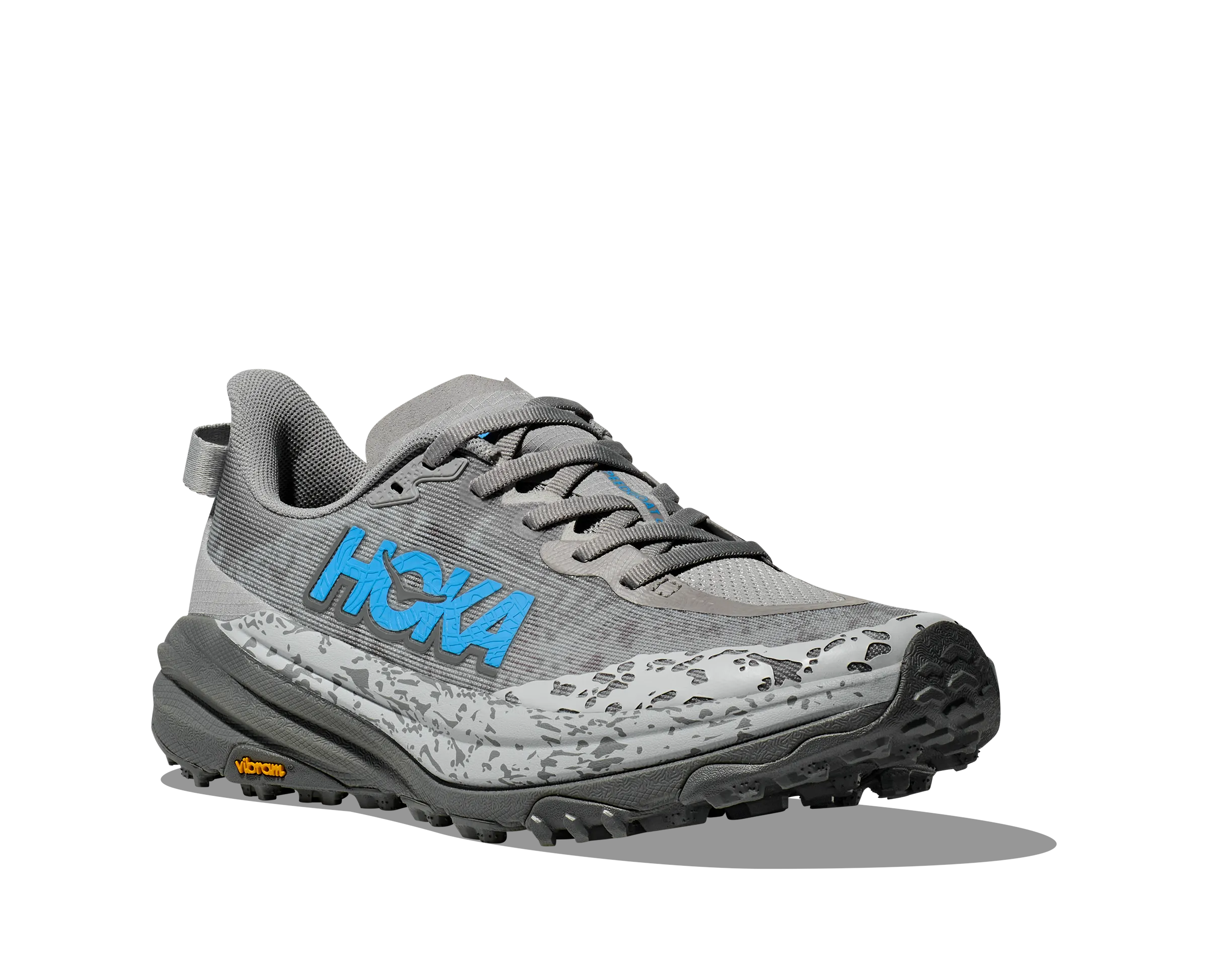 Women's Hoka Speedgoat 6 Color: Stellar Grey/ Asteroid