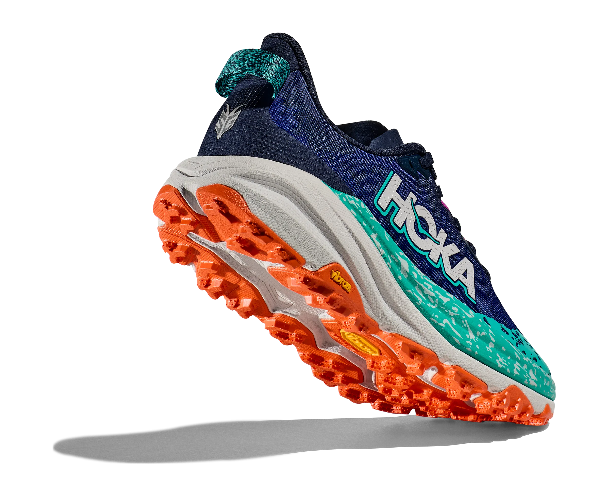 Women's Hoka Speedgoat 6 Color: Varsity Navy/ Meteor