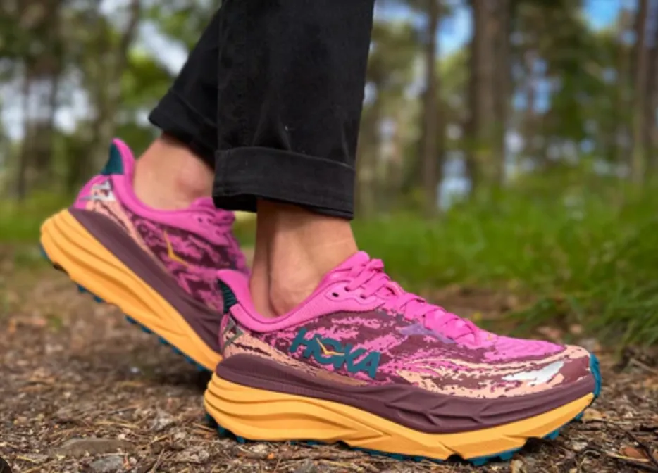 WOMEN'S HOKA STINSON 7 | STRAWBERRY / CABERNET