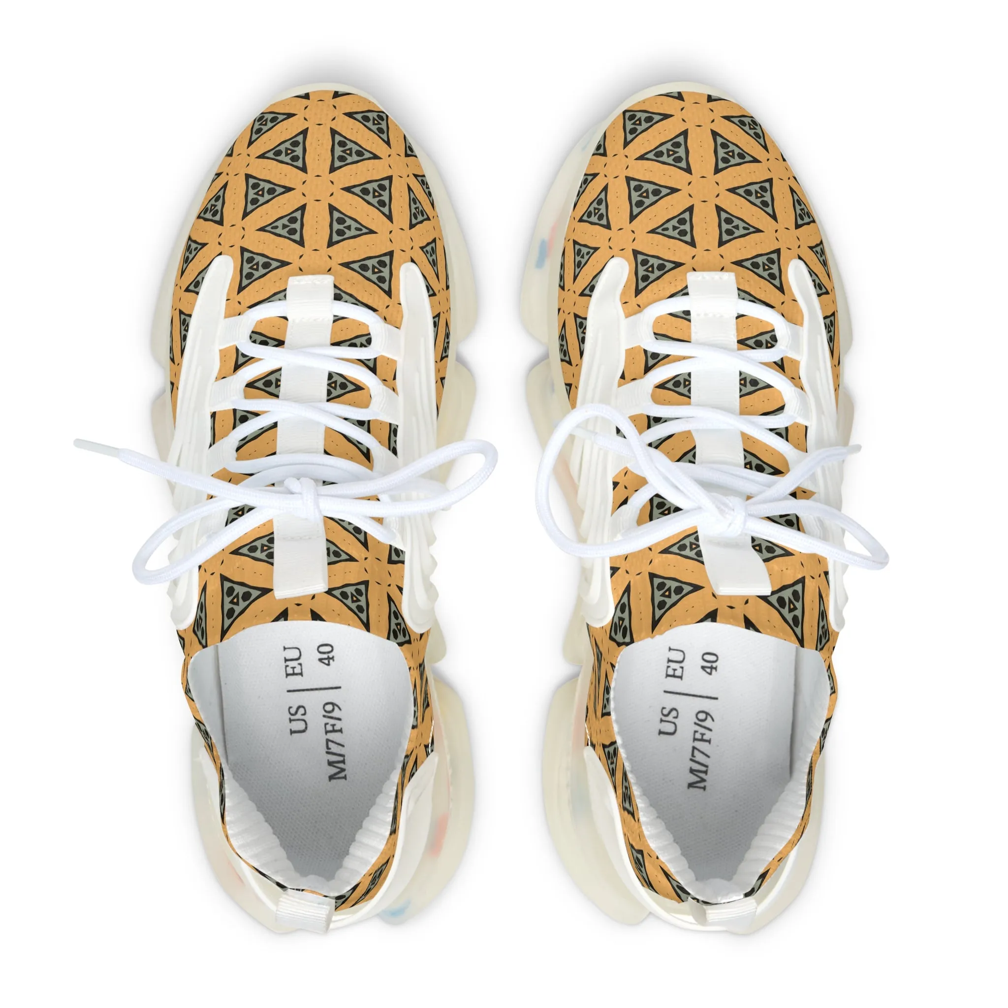 Women's Mesh Sneakers - Yellow CrossHatch