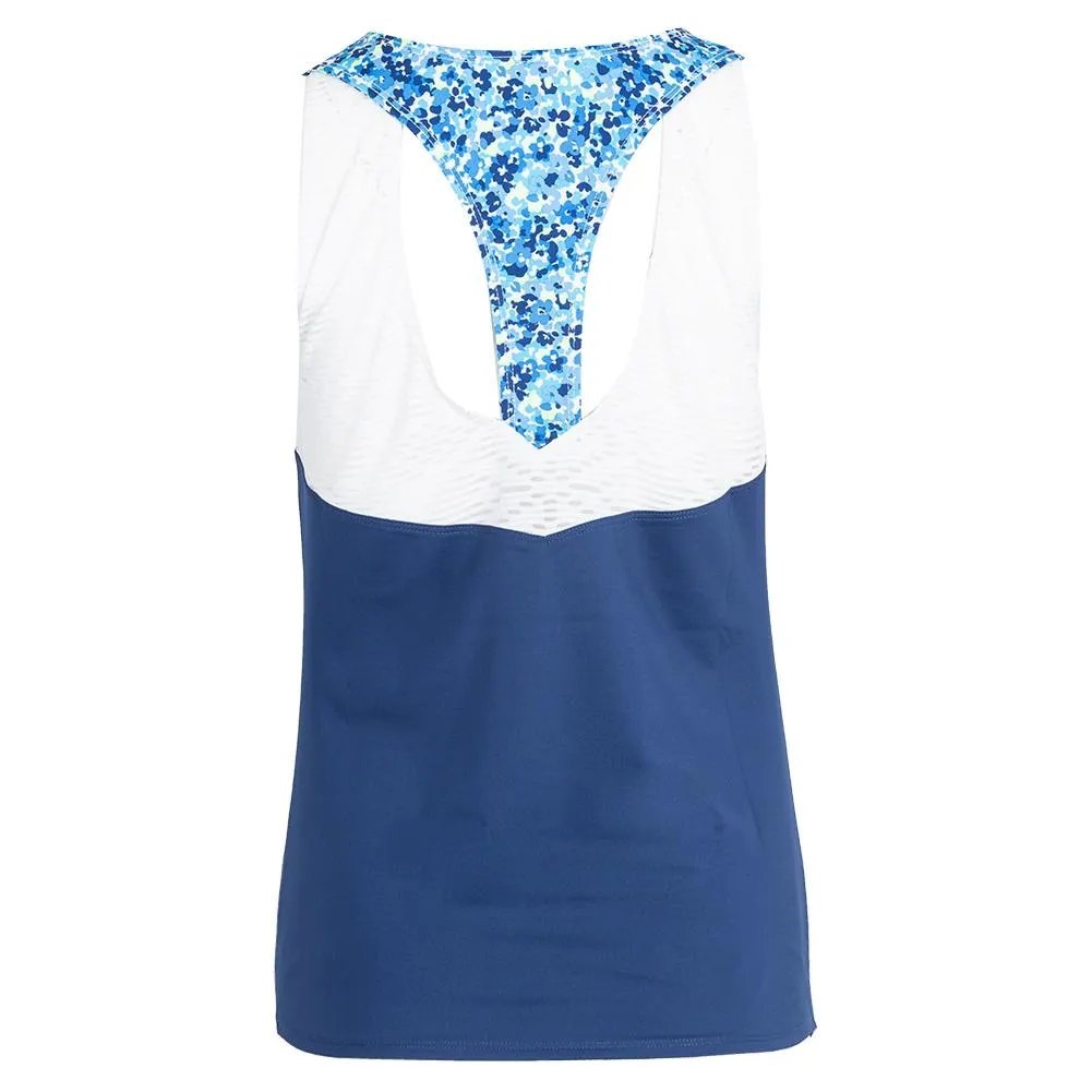 Women's Monet Tennis Tank Indigo