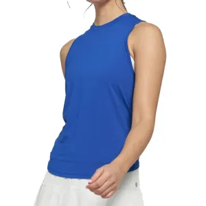 Women's Muscle Tennis Tank Surf Blue