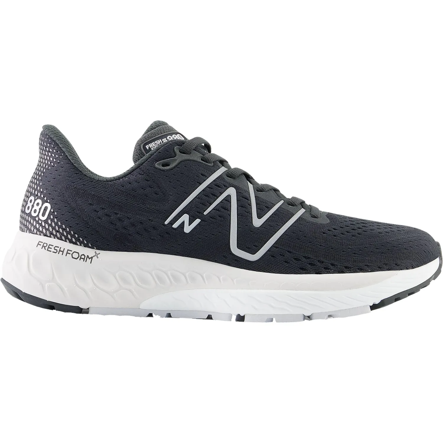 Women's New Balance W880K13 Fresh Foam X Blacktop/Black/Silver Metallic Mesh