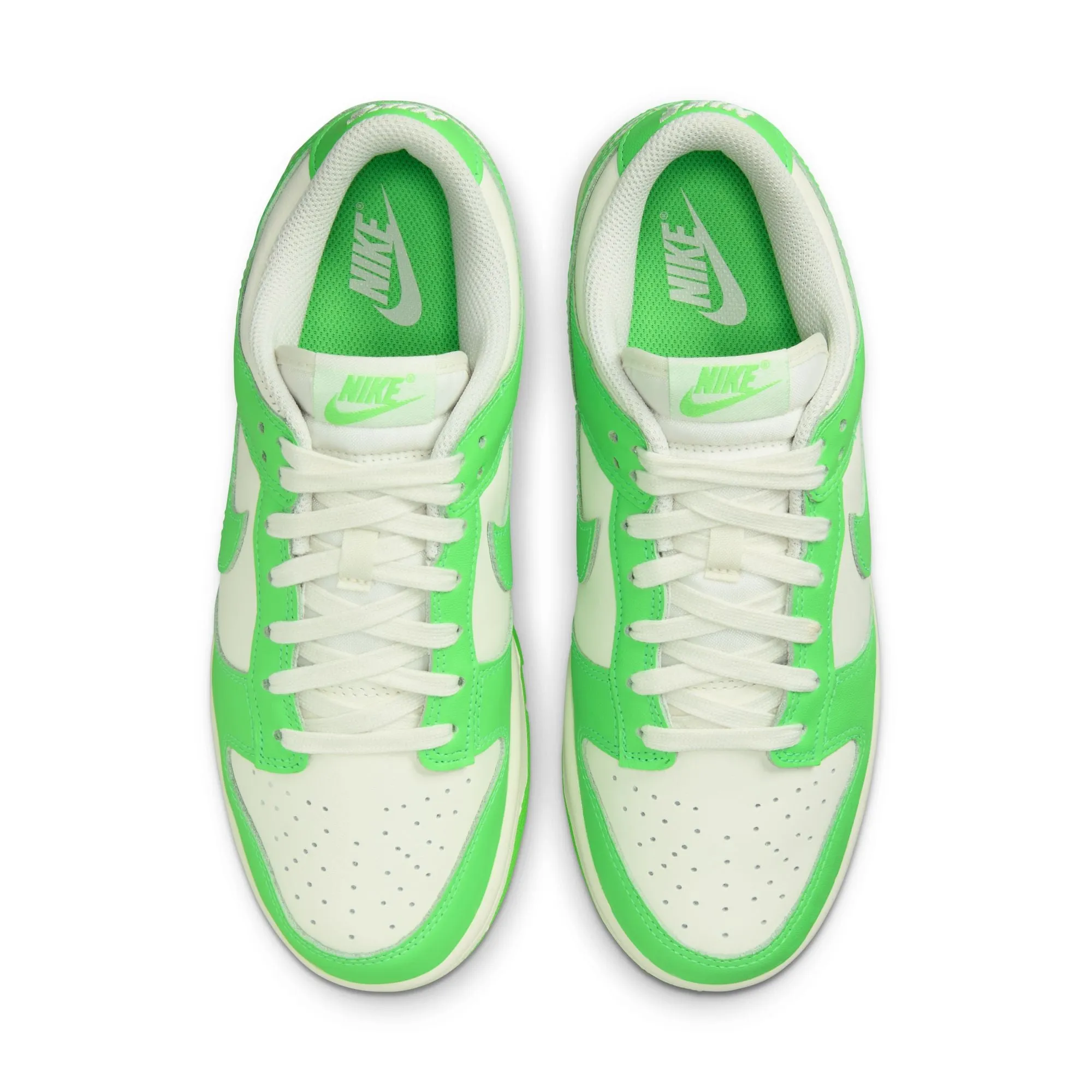 Women's Nike Dunk Low - SAIL/GREEN STRIKE