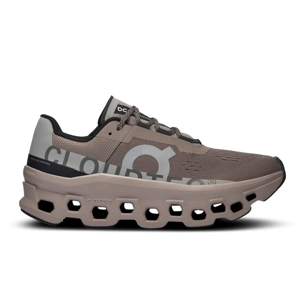 Women's On Cloudmonster Color: Cinder | Fog