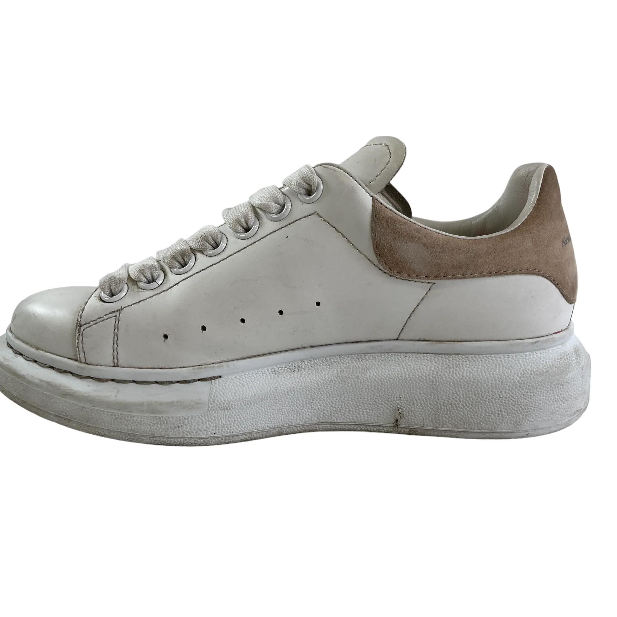 Women's Oversized Low Trainers White Size EU 37 / UK 4