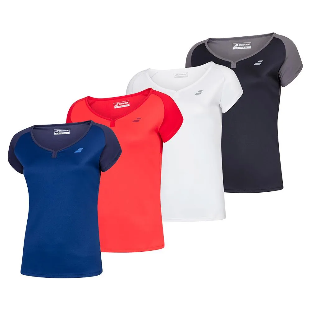 Women`s Play Cap Sleeve Tennis Top