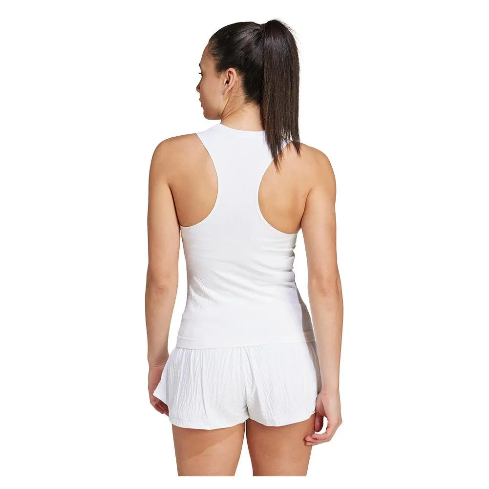 Womens Pro Aero.RDY Seamless Tennis Y-Tank White