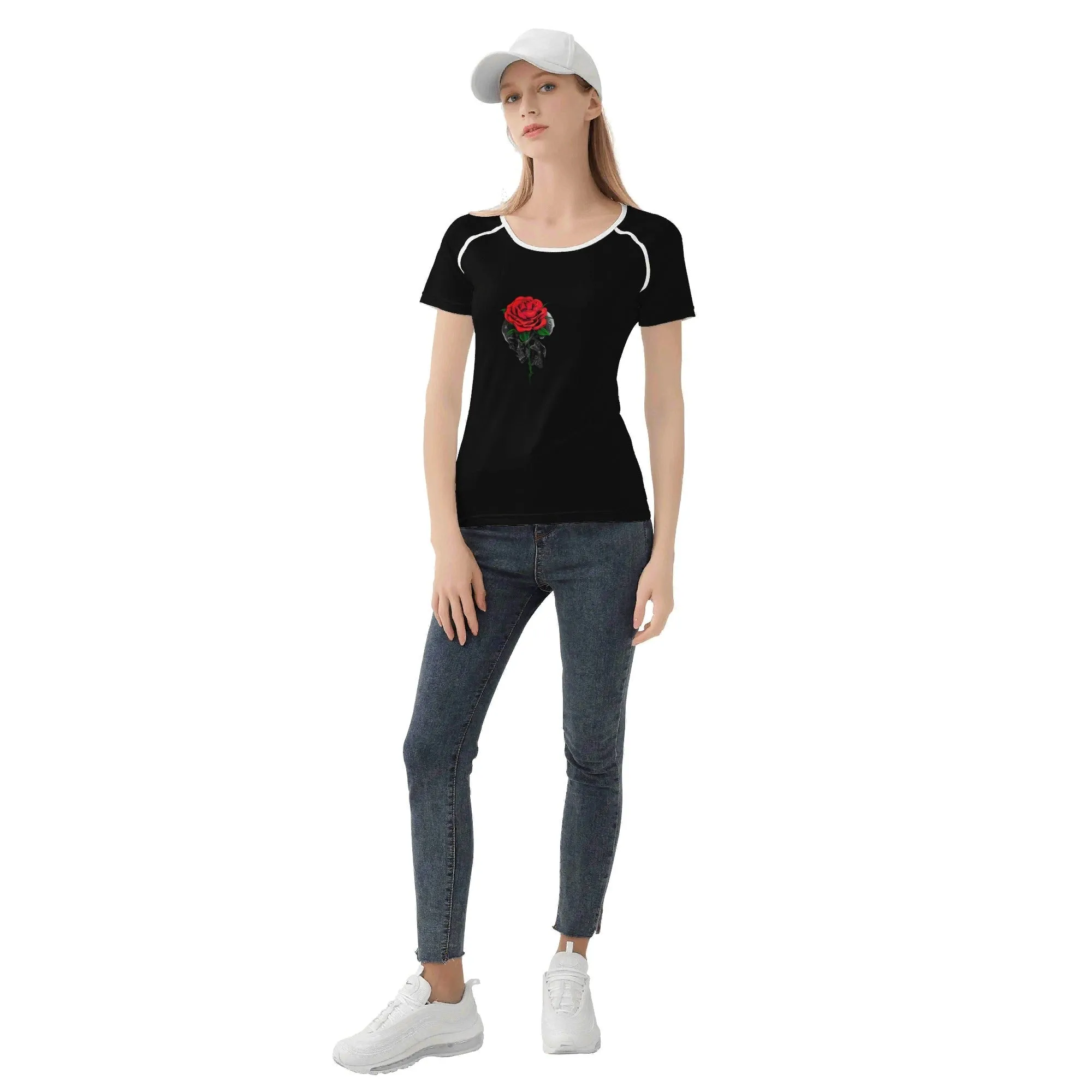 Womens Rose T shirt