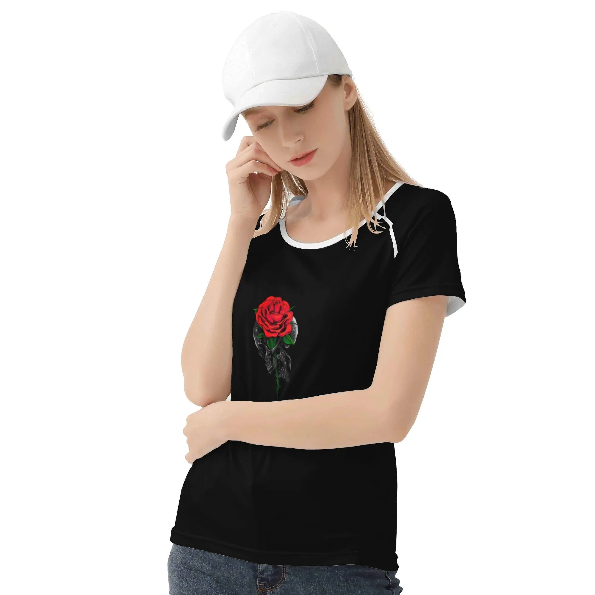 Womens Rose T shirt