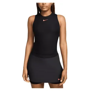 Womens Slam Dri-Fit Tennis Tank Black