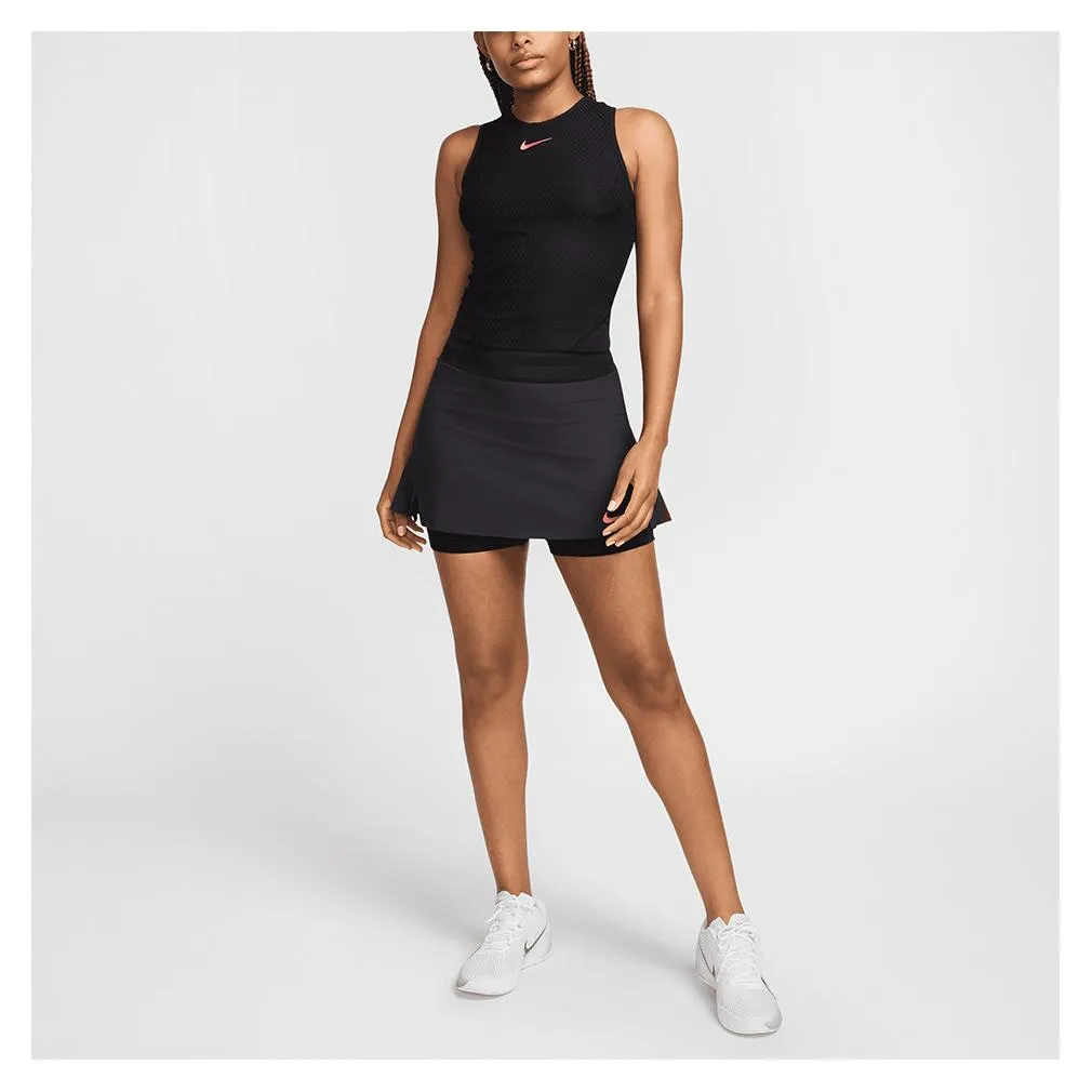 Womens Slam Dri-Fit Tennis Tank Black