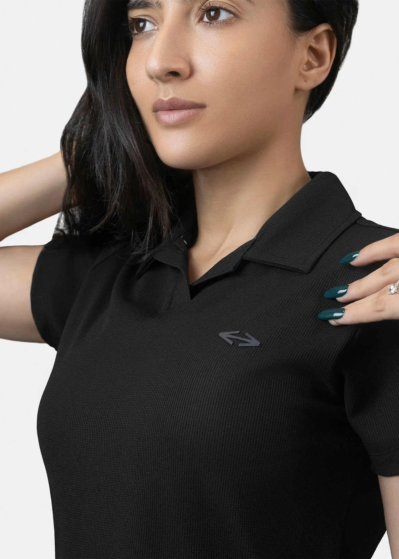 Women's Structured Polo T-shirt