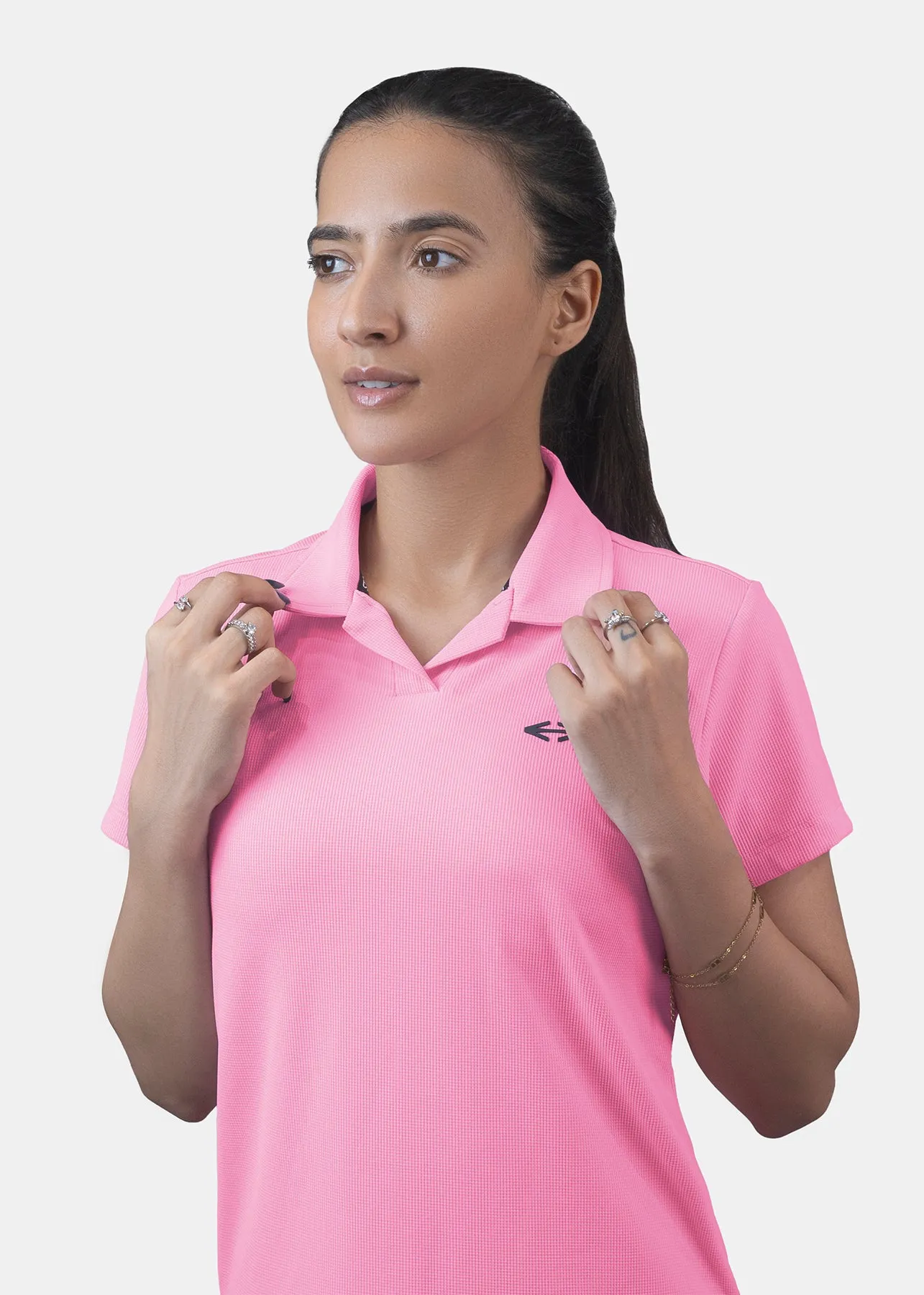 Women's Structured Polo T-shirt