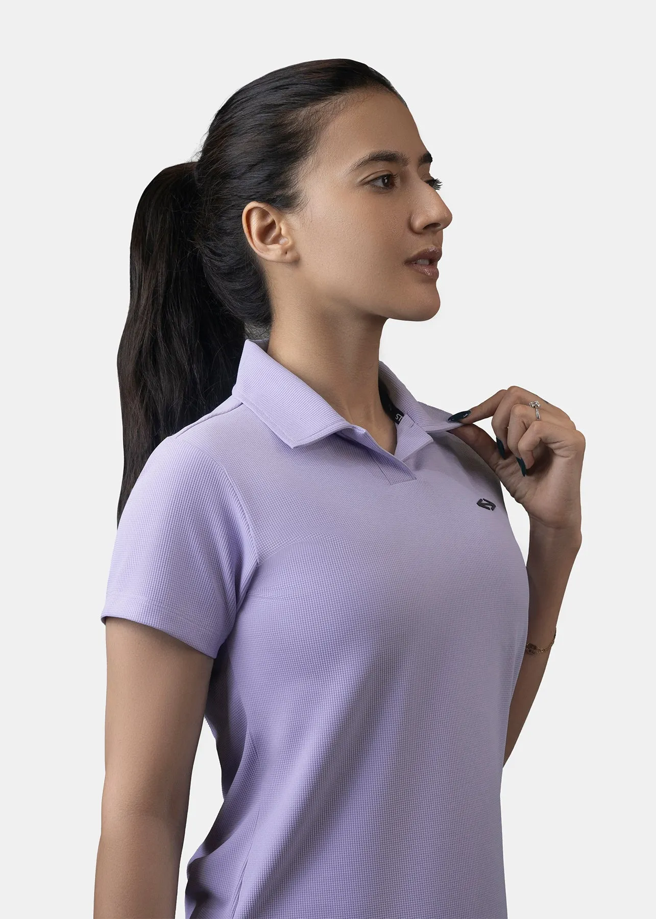 Women's Structured Polo T-shirt