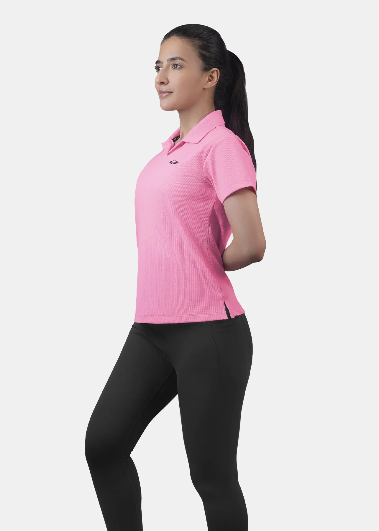 Women's Structured Polo T-shirt