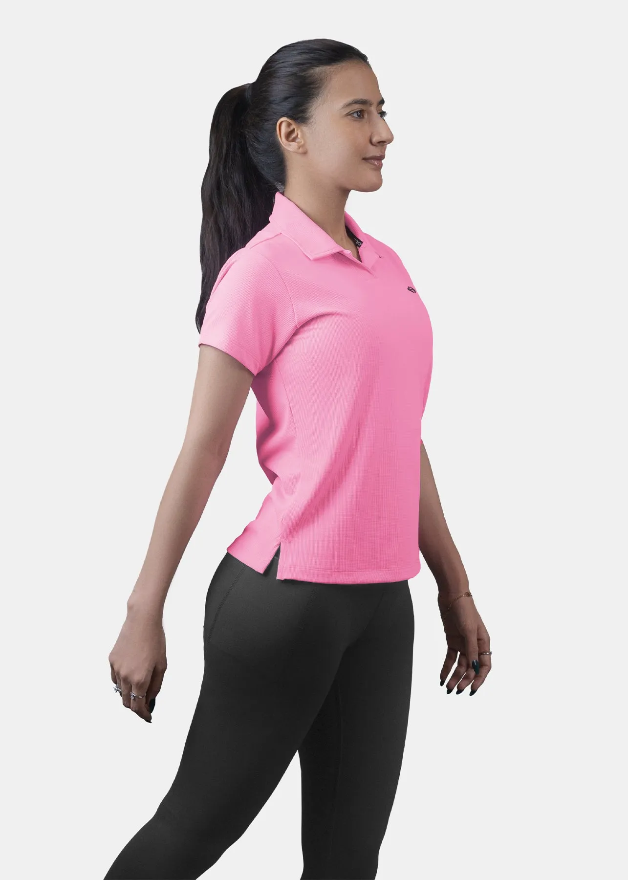 Women's Structured Polo T-shirt