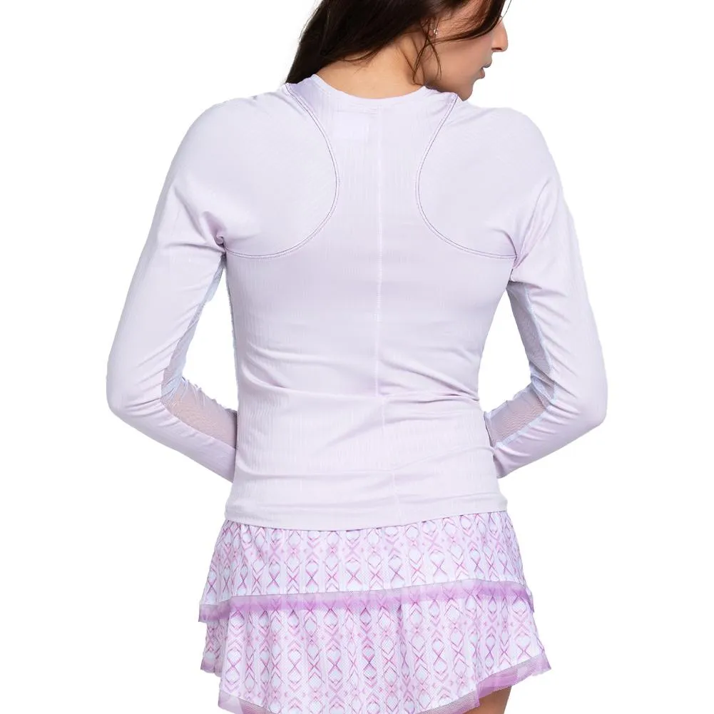 Women's Ultimate Long Sleeve Tennis Top Lavender