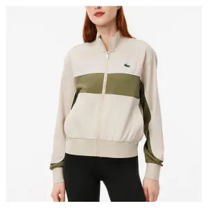 Women's Ultra-Dry Stretch Colorblock Tennis Jacket Hammam and Khaki